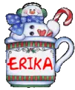 MUG WITH SNOWMAN