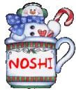 MUG WITH SNOWMAN