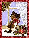Christmas kitty 