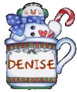 MUG WITH SNOWMAN