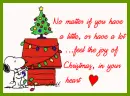 Snoopy- Christmas quote 