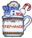 MUG WITH SNOWMAN