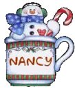 MUG WITH SNOWMAN