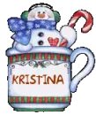 MUG WITH SNOWMAN