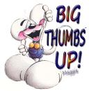 mouse thumbs up, Maggie