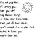 I'm Not Perfect
