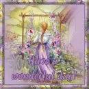 woman and flowers