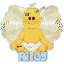 Baby boy Angel with Riley name
