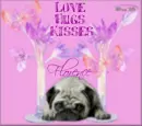 Pug Love Hugs Kisses