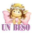 un beso