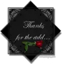 thanks for the add