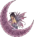 Sweet Dreams Lady on Moon
