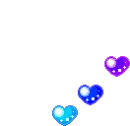 Rainbow hearts