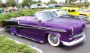 purple car