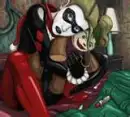 Harley Hugs Joker Doll