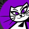 Purple cat