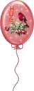 BALLOON WITH BIRD