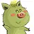 piggy-eating