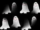 Halloween Ghosts Background