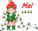 Elf with Mel name
