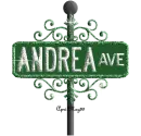 street sign andrea AVE