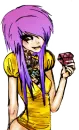 Scene diamond cupcake