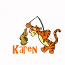 Tigger Fishing- Karen