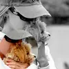 Ashley Tisdale and her Dog.