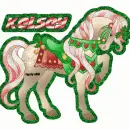 Horse with Kelsey name