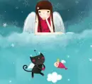 angel on the sky
