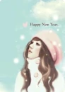 girl - happy new year