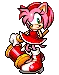 amy rose with hammer