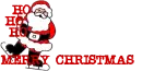 Skating Santa