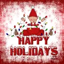 Happy Holidays elf