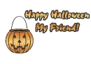 happy halloween friend