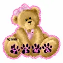 Bear with Tina name