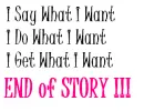 End Of Story