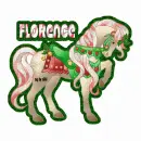 Horse with Florence name