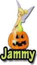 Tinker Bell on Pumpkin: Jammy