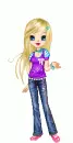 Doll is skiny jeans