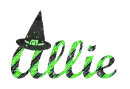 Allie w/witch hat