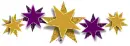 Purple and Mustard Stars