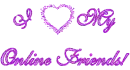 I heart my online friends