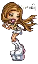 tracy's white dancing brat