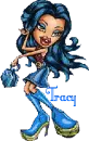 tracy's blue dancing brat