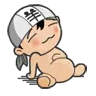 lil boy so full