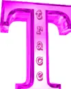 trace's pink T