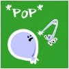 *pop*