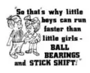 why lil boys are faster than gurls
