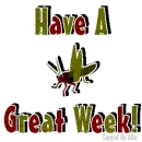 Have a great week!